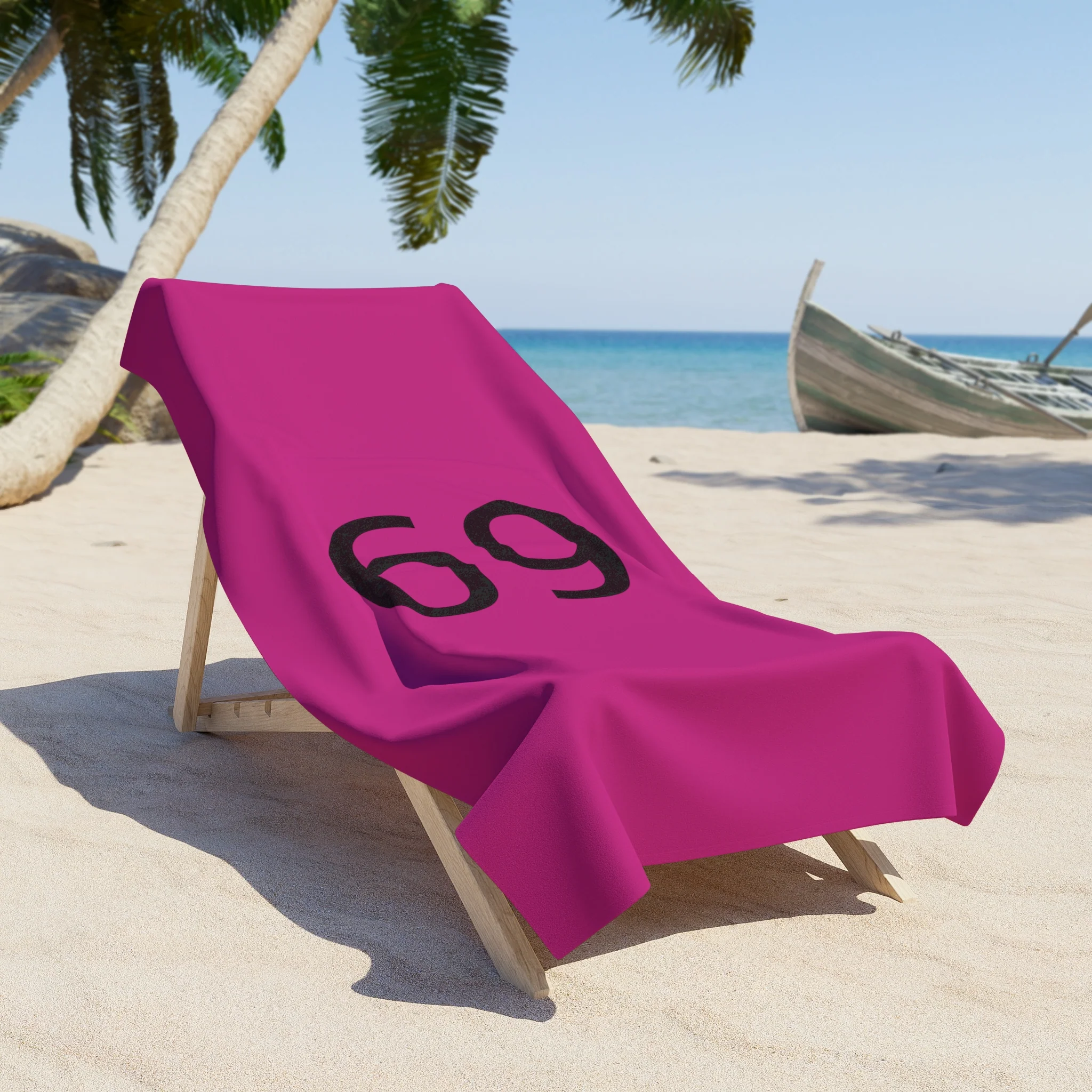 69 Beach Towel by CULTUREEDIT - Image 3