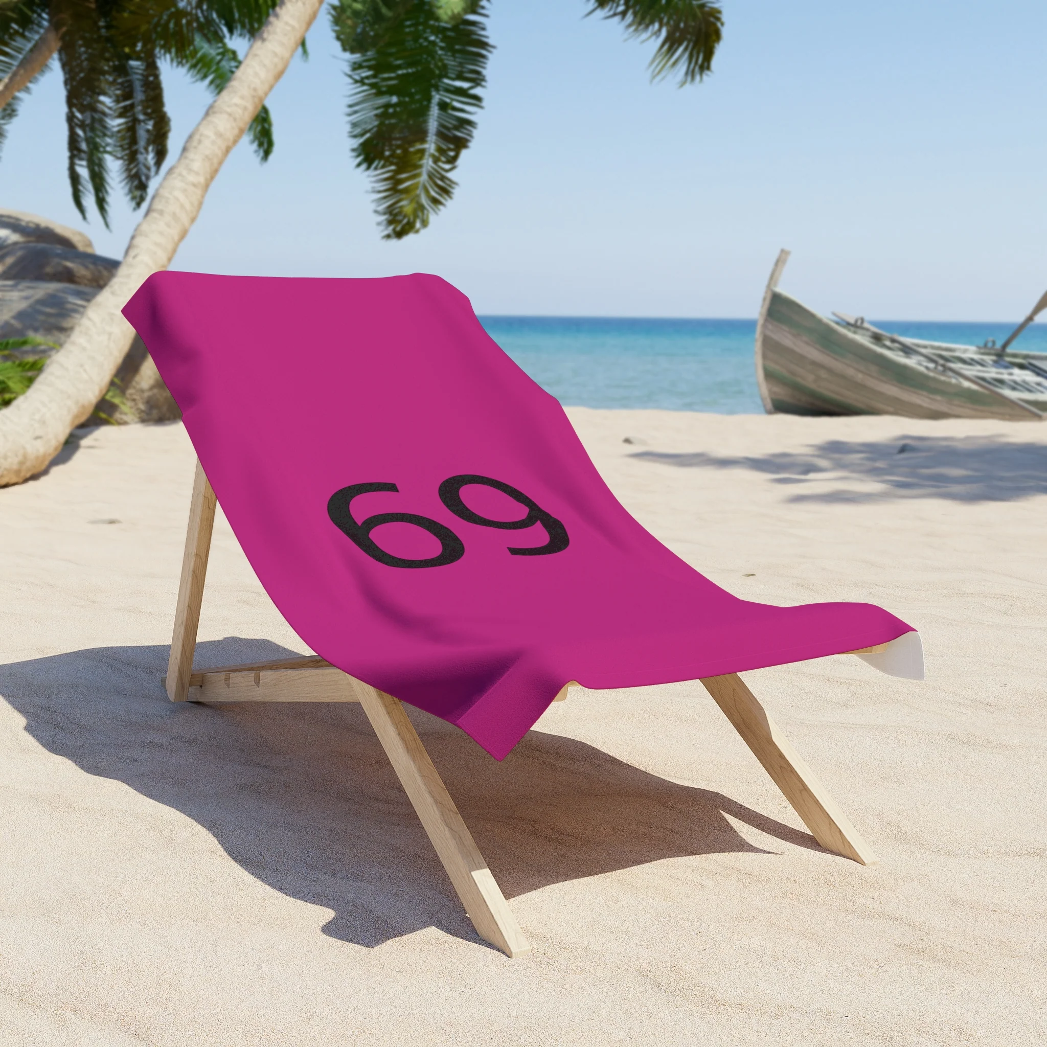 69 Beach Towel by CULTUREEDIT - Image 4