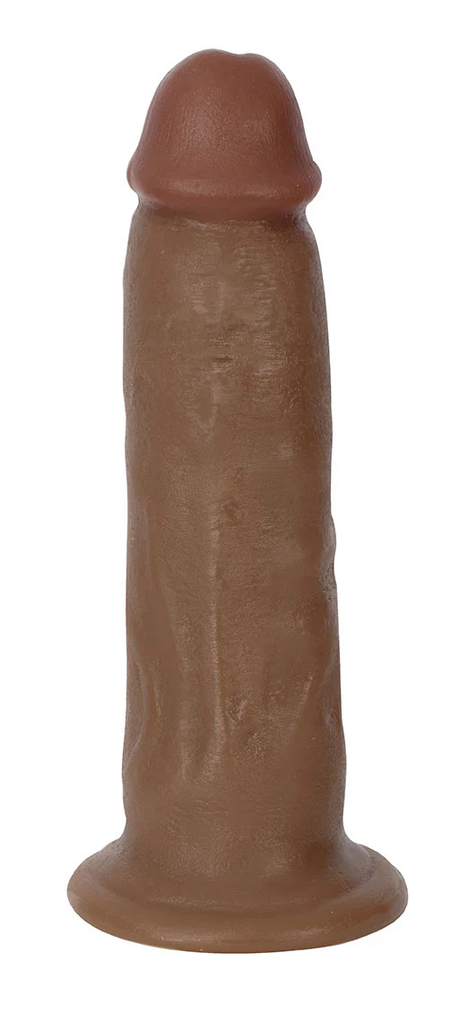7" BARESKIN DILDO BY JOCK w/o BALLS - Dark - Image 2