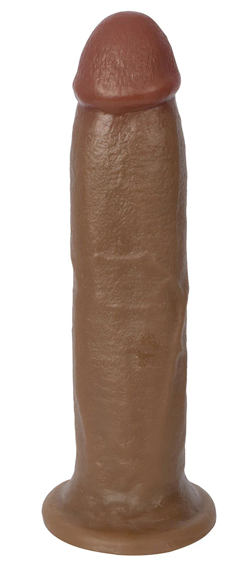 8" BARESKIN DILDO BY JOCK w/o BALLS - Dark - Image 2
