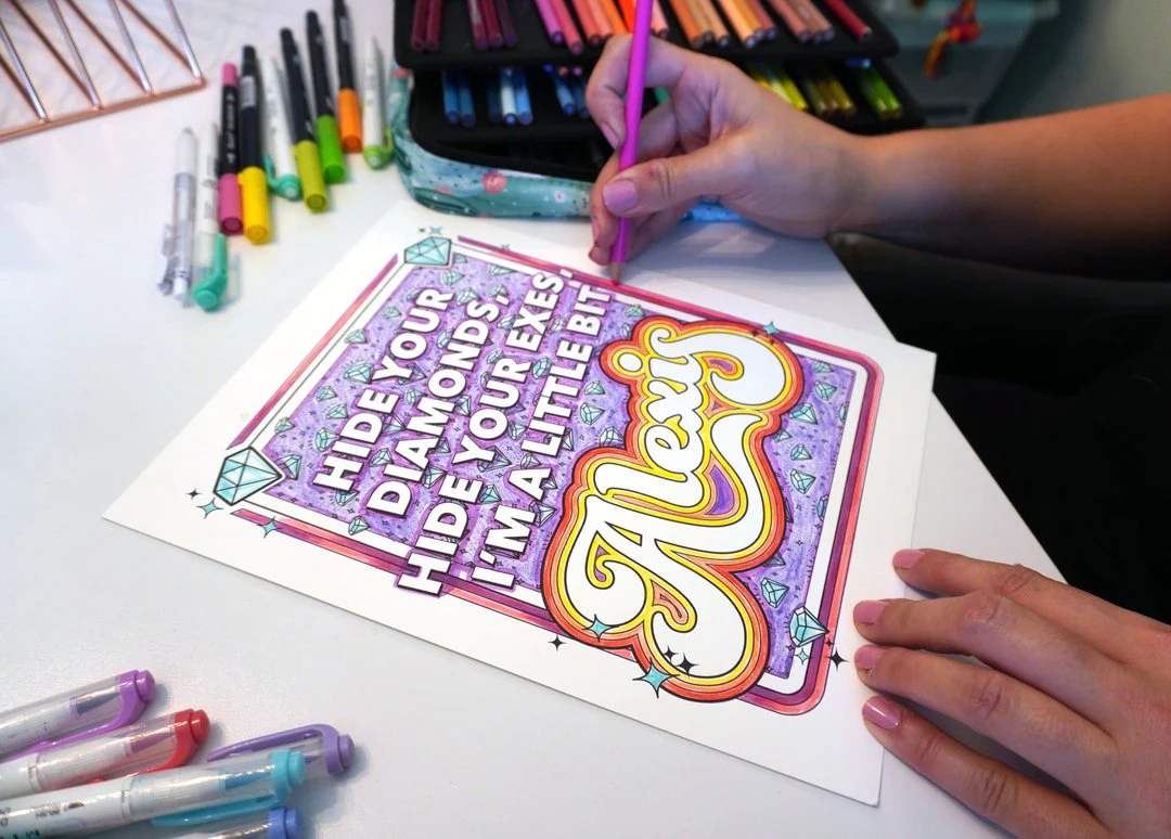 A VERY SCHITTY COLORING BOOK - Image 2