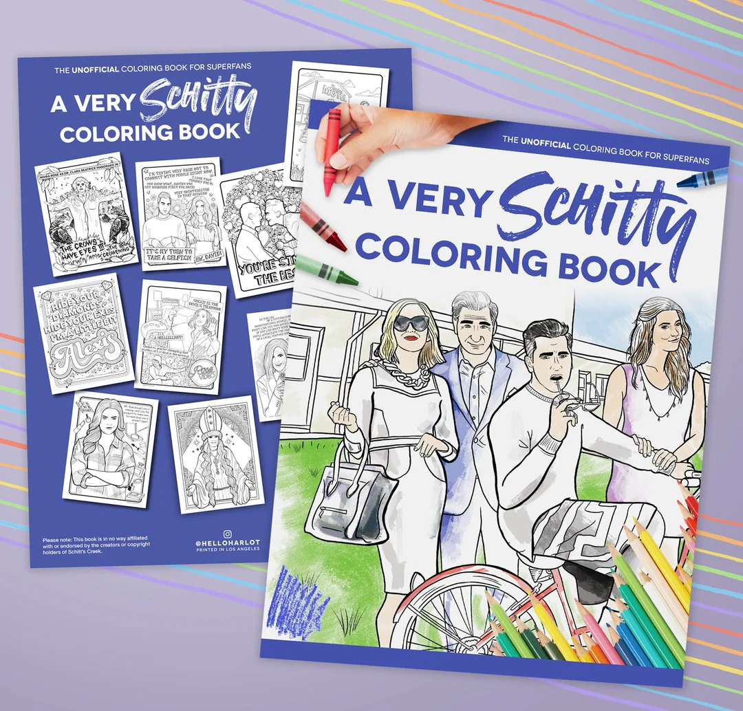 A VERY SCHITTY COLORING BOOK - Image 6