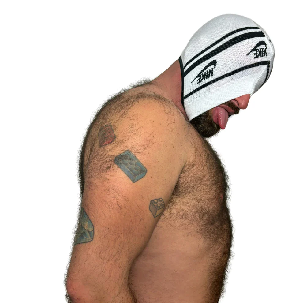 Adidas & Nike Fusion SOCKsucker White Mask BY SNEAKERMASK - Image 2