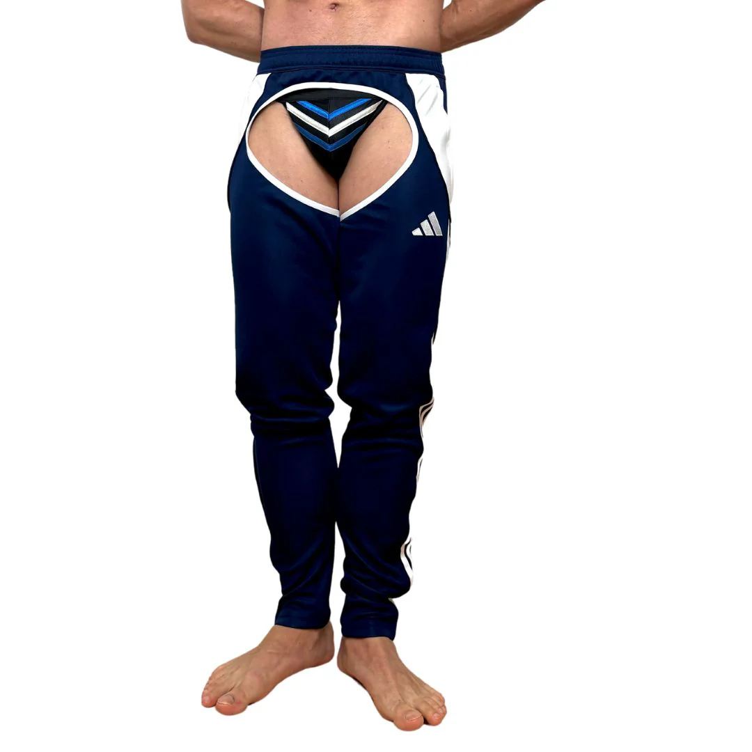Adidas Sport Dark Blue Chaps By SNEAKERMASK - Image 3