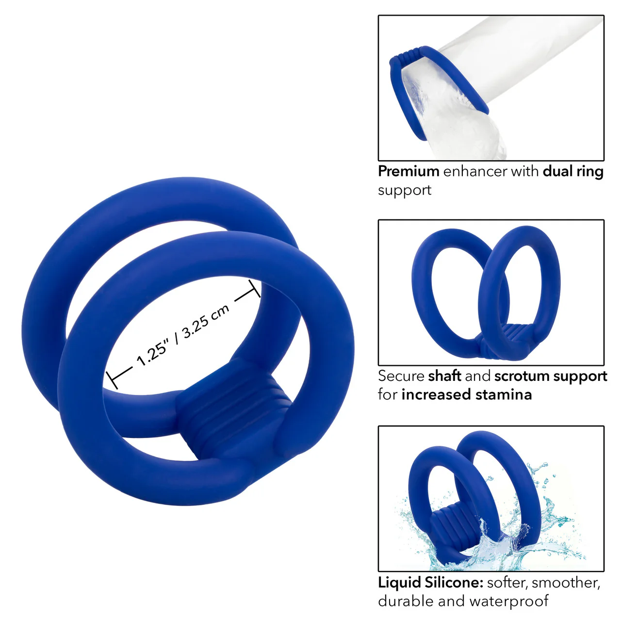 Admiral Dual Silicone Cock Cage - Image 5