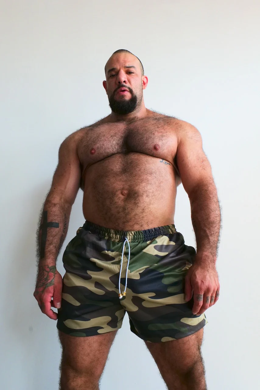 Alfons Dovana Camo USA Shorts - Image 4