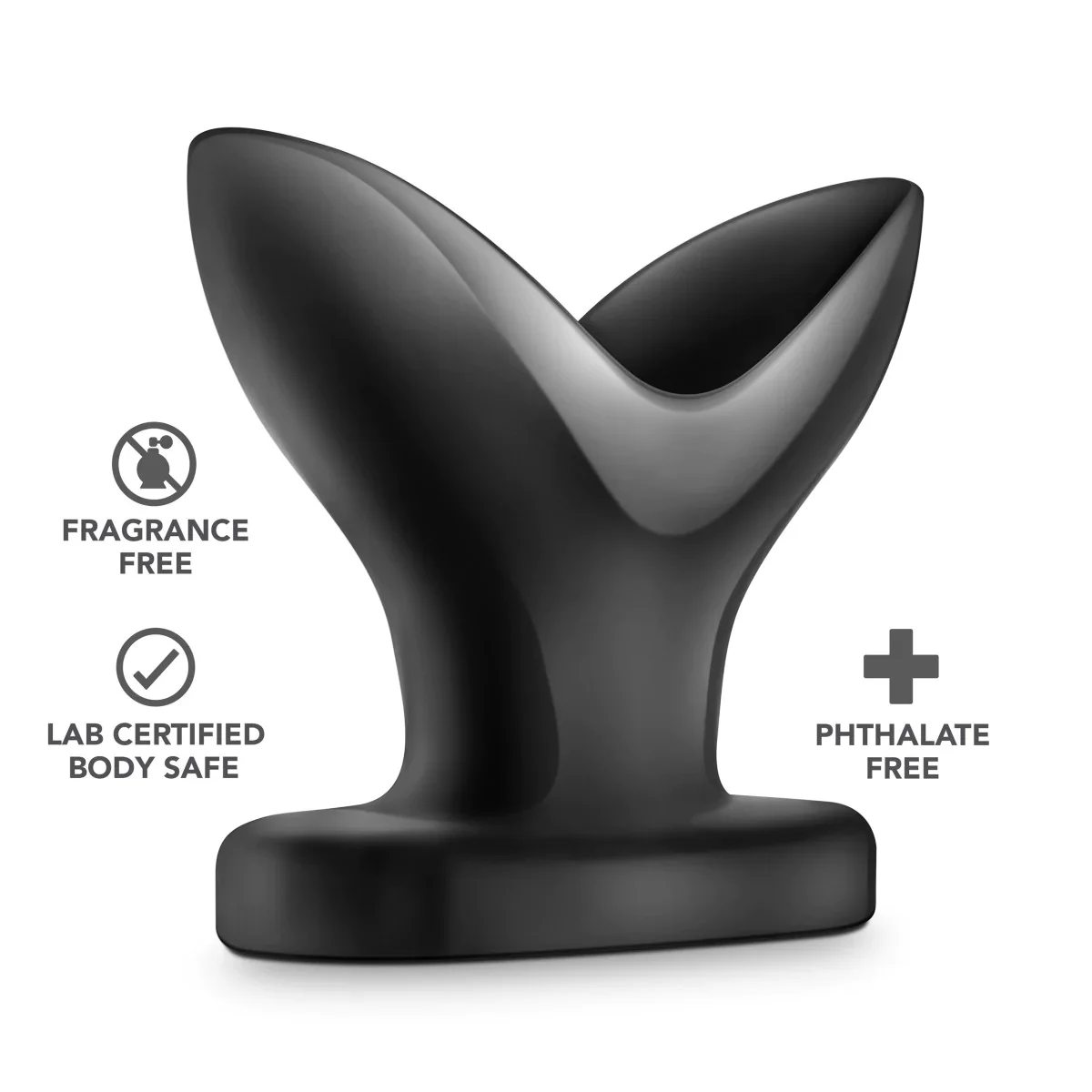Anal Adventures Anchor Black 4-Inch Anal Plug - Image 2