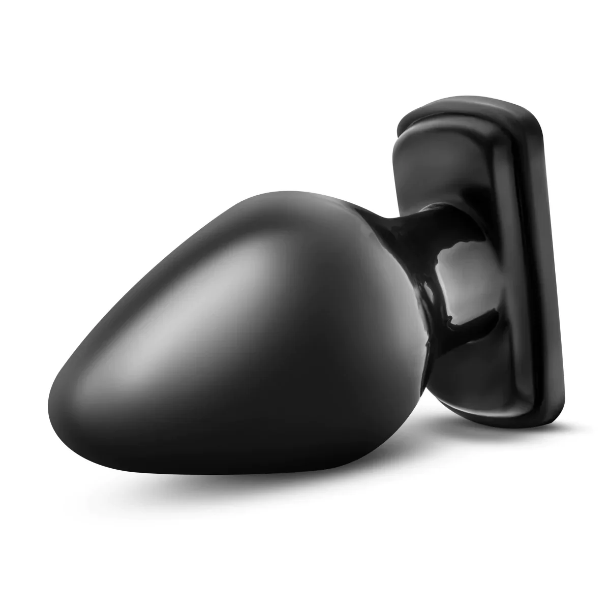 Anal Adventures Black 5.25-Inch Anal Plug - Image 2