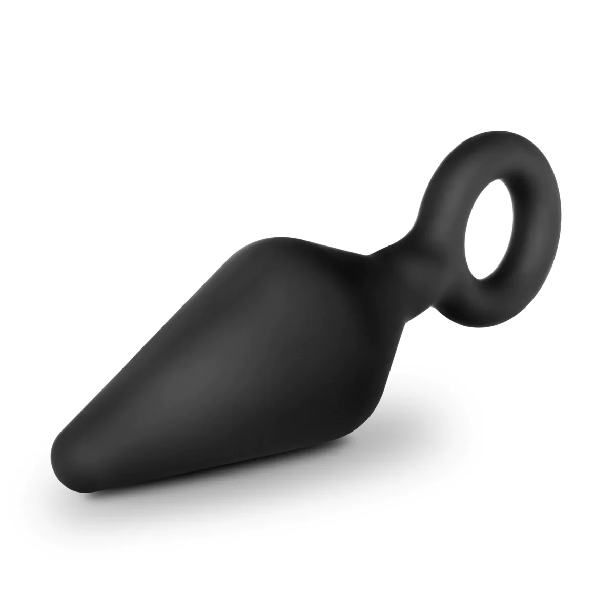 Anal Adventures Platinum Loop Black 3-Inch Anal Plug - Image 5