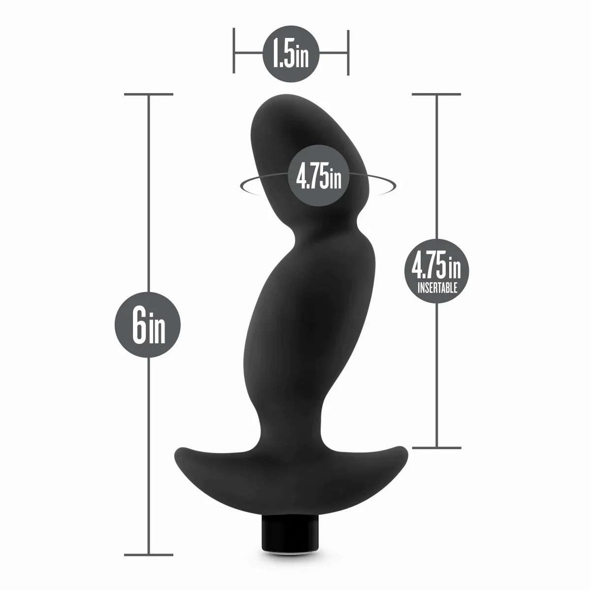 Anal Adventures Platinum Prostate Massager - Image 7