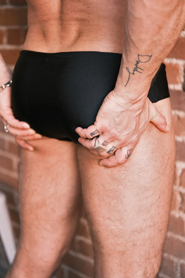 ANDREAS KRONTHALER X YASMINE ESLAMI ETIENNE SWIMMING TRUNKS BLACK - Image 14