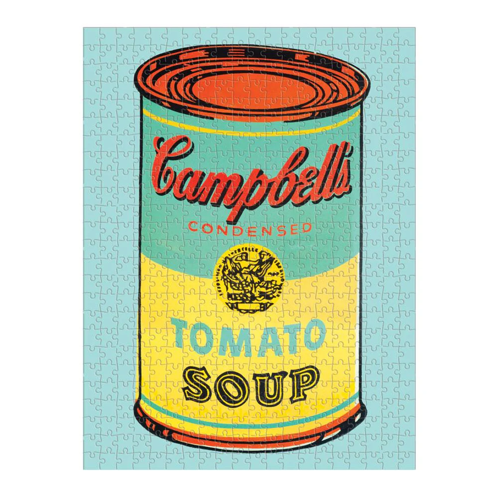 Andy Warhol Soup Can 2-Sided 500 Piece Puzzle - Image 6