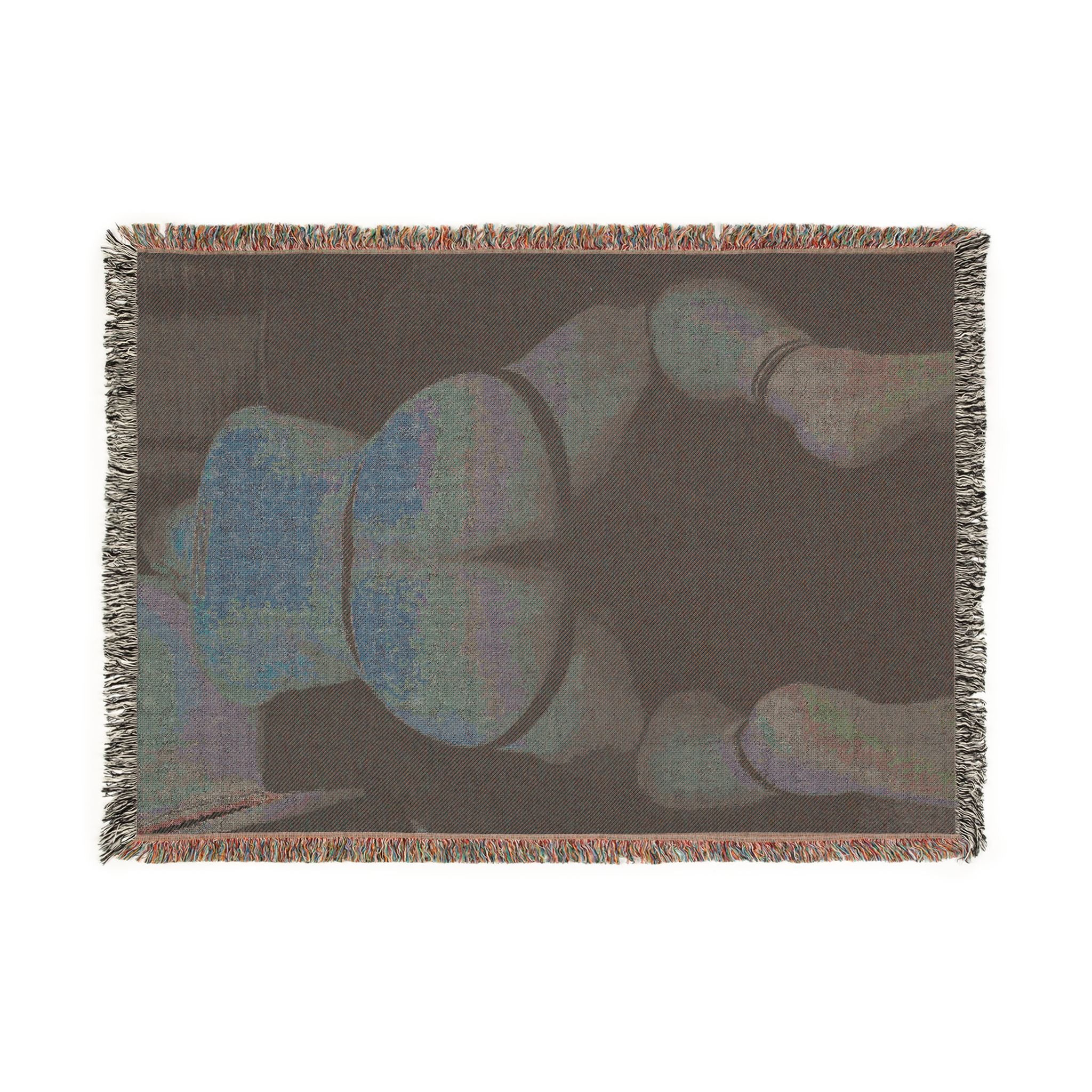 ANONYMOUS #11 Woven Blanket bY CULTUREEDIT - Image 5