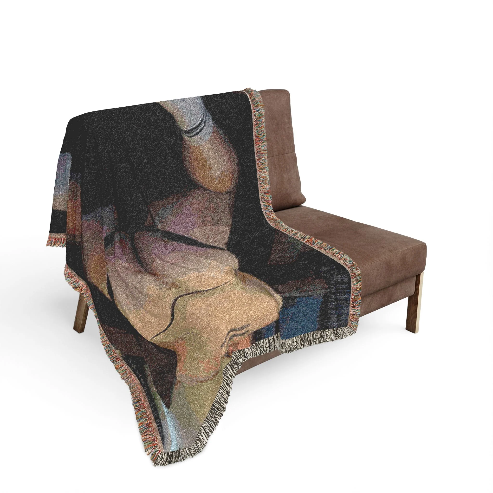 ANONYMOUS #11 Woven Blanket bY CULTUREEDIT - Image 7