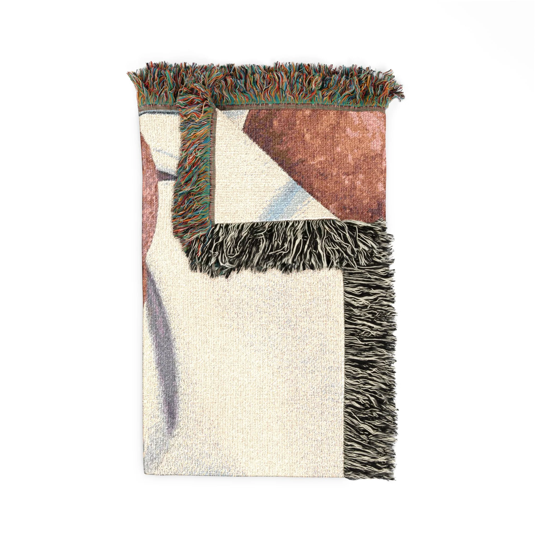 ANONYMOUS #14 Woven Blanket bY CULTUREEDIT - Image 5