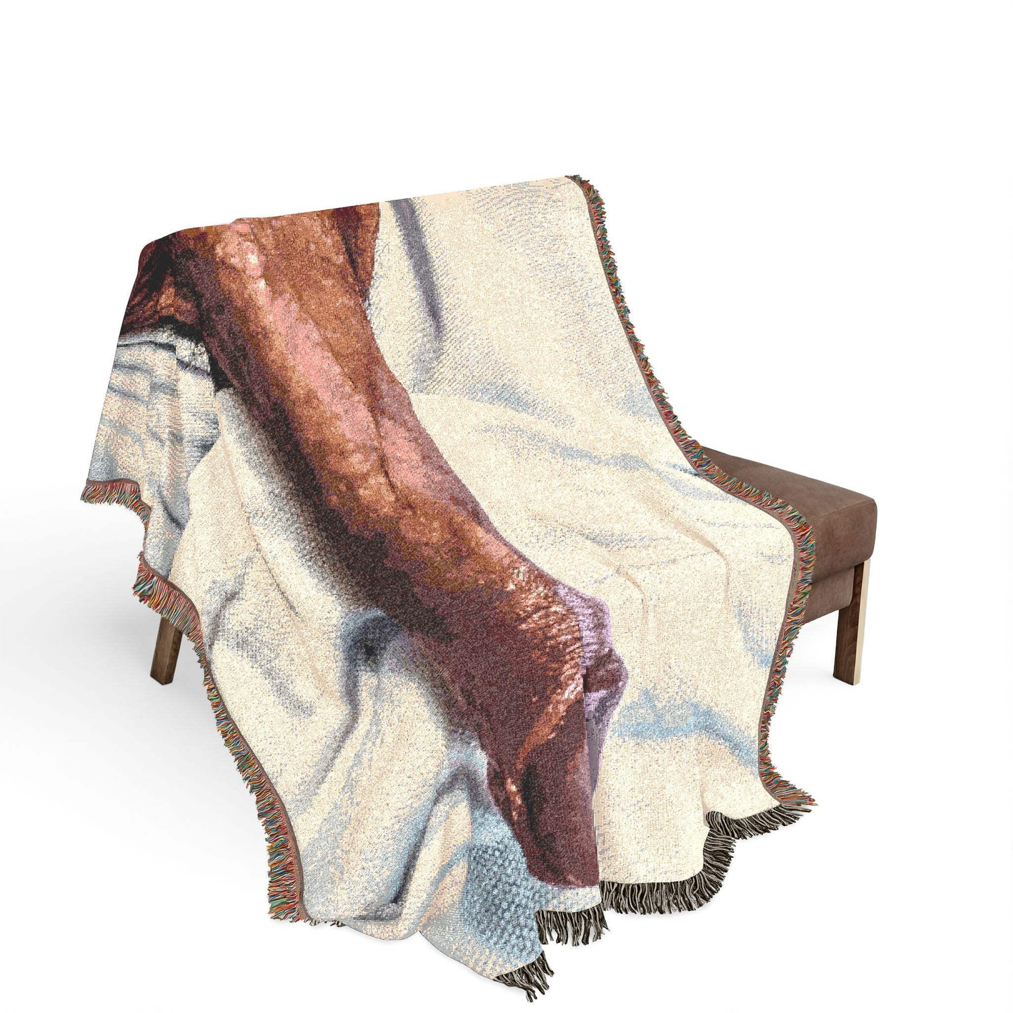 ANONYMOUS #14 Woven Blanket bY CULTUREEDIT - Image 6