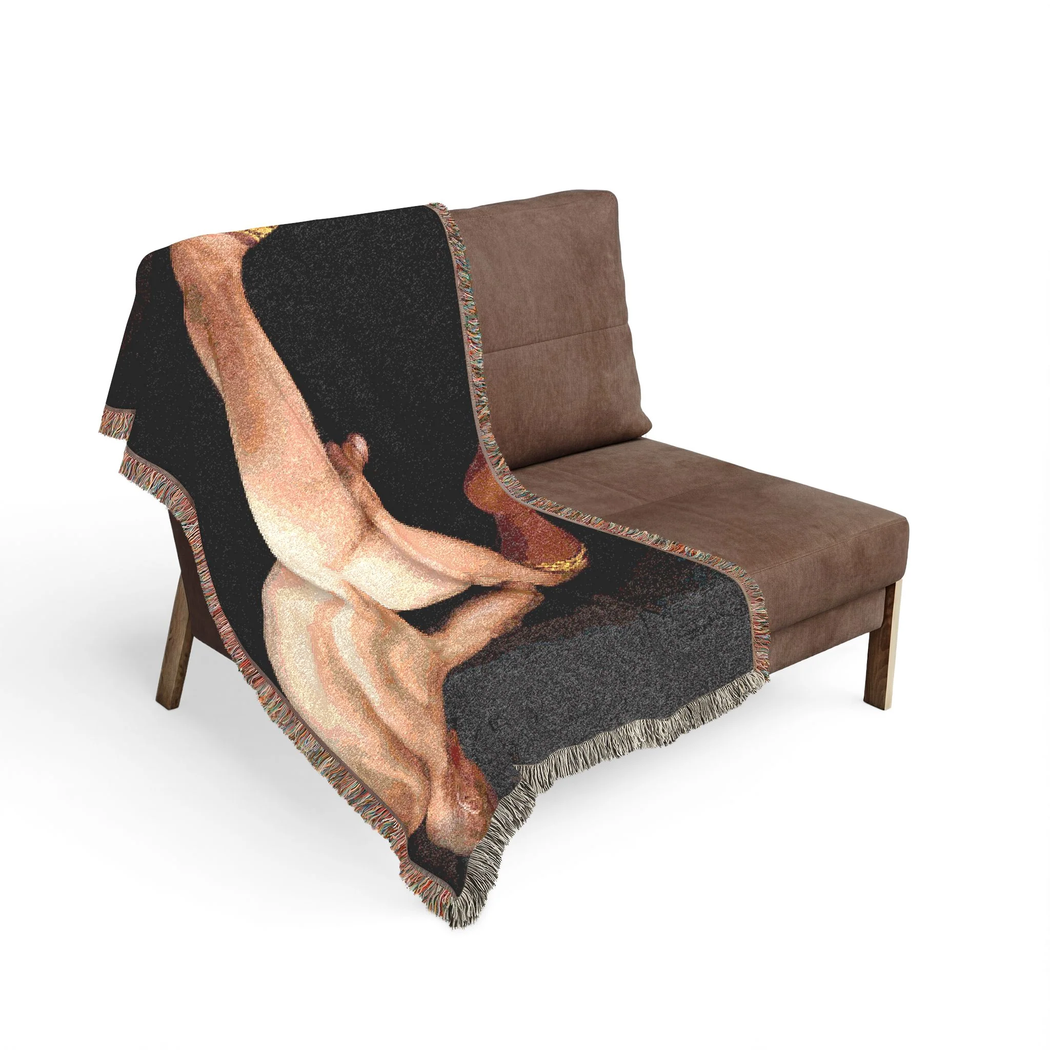 ANONYMOUS #15 Woven Blanket bY CULTUREEDIT - Image 4