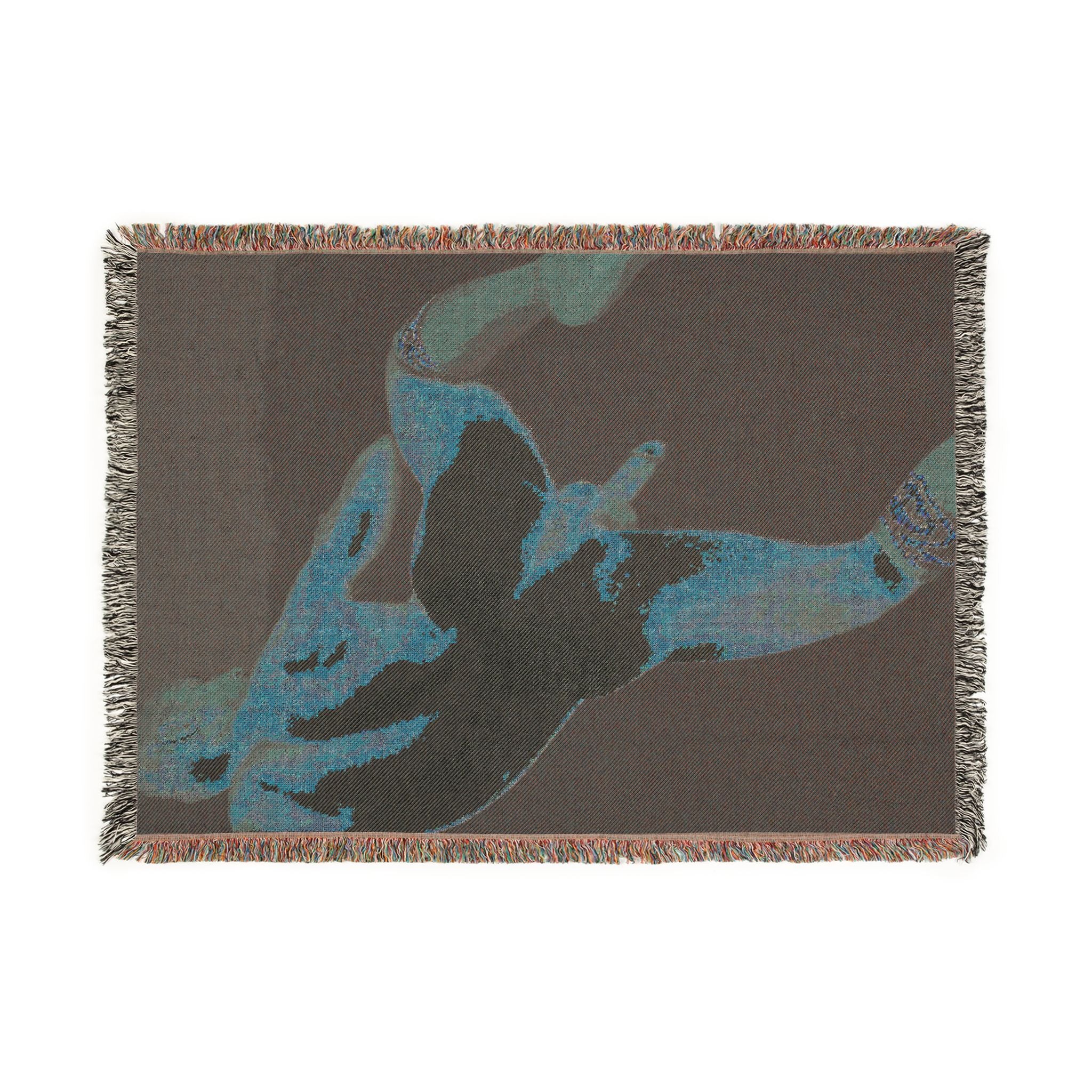 ANONYMOUS #15 Woven Blanket bY CULTUREEDIT - Image 5