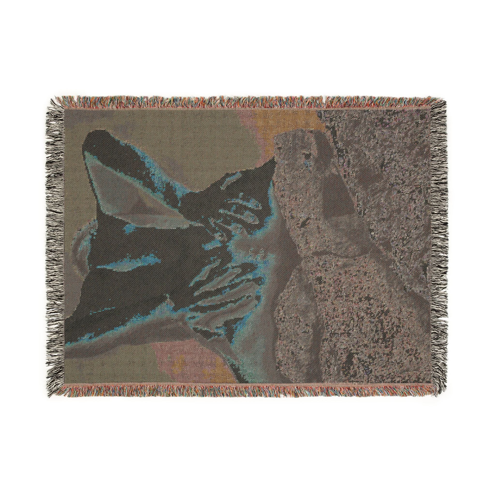 ANONYMOUS #17 Woven Blanket bY CULTUREEDIT - Image 11