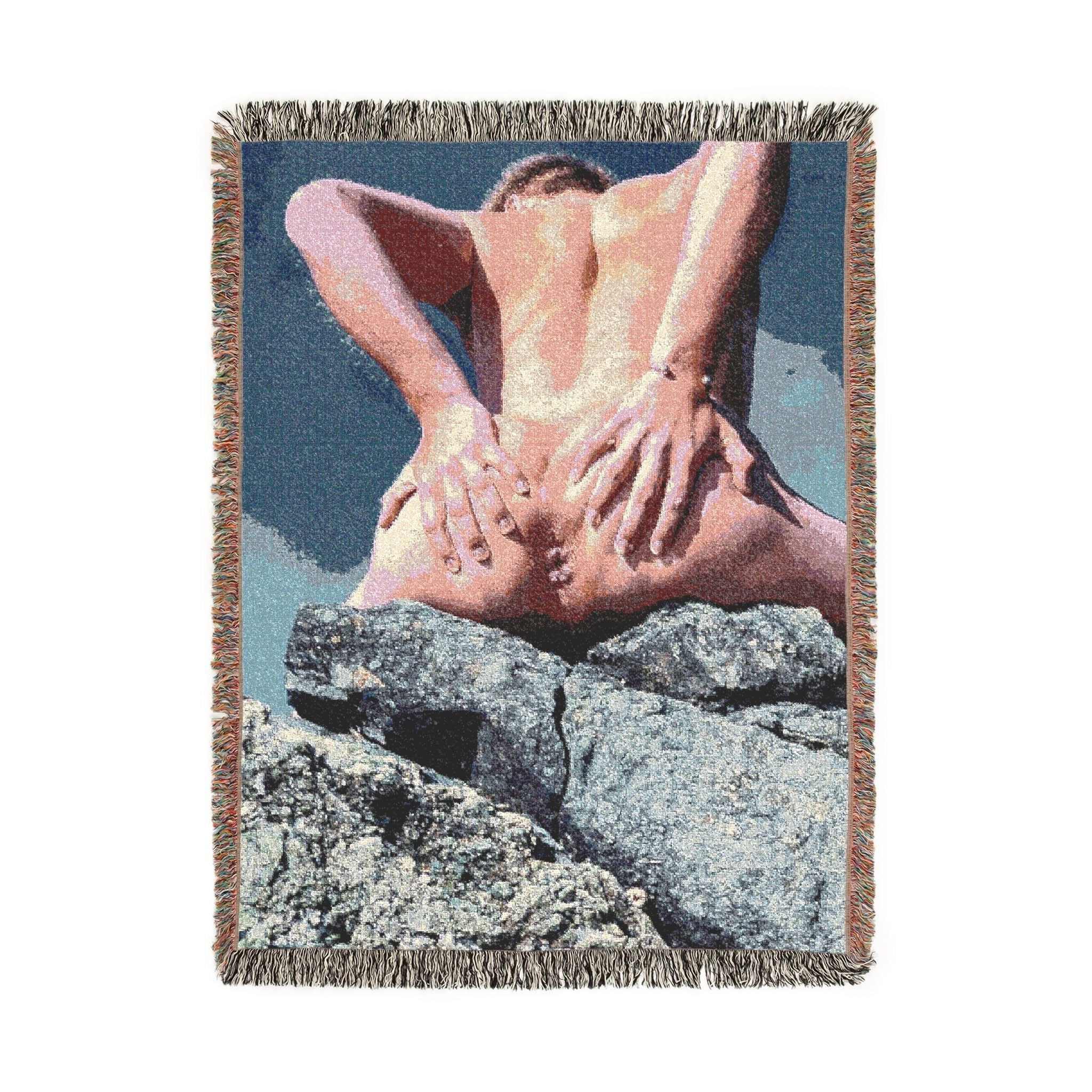 ANONYMOUS #17 Woven Blanket bY CULTUREEDIT - Image 3