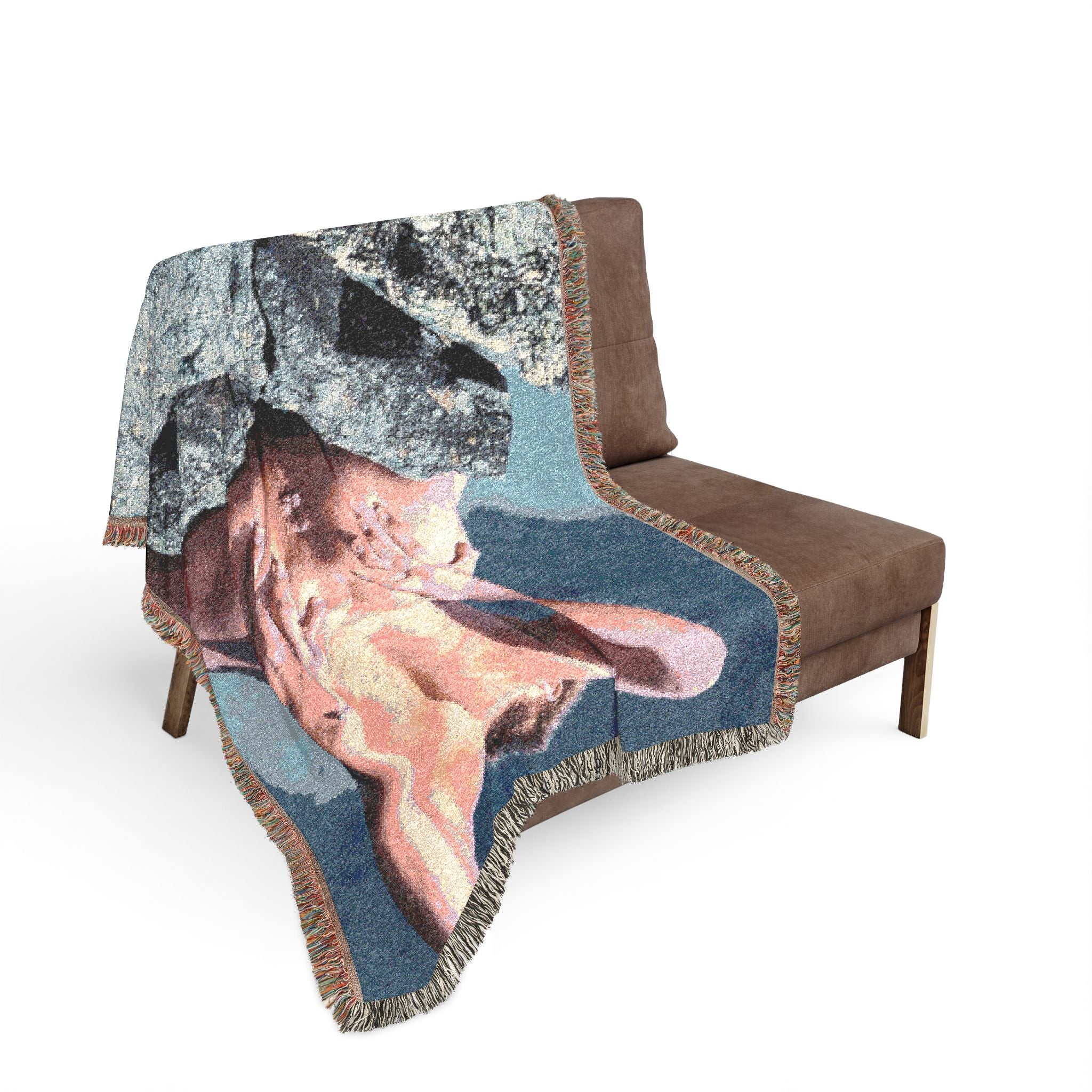 ANONYMOUS #17 Woven Blanket bY CULTUREEDIT - Image 7