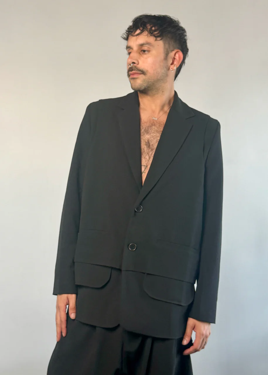 ANTS BLAZER BLACK by Henrik Vibskov - Image 11