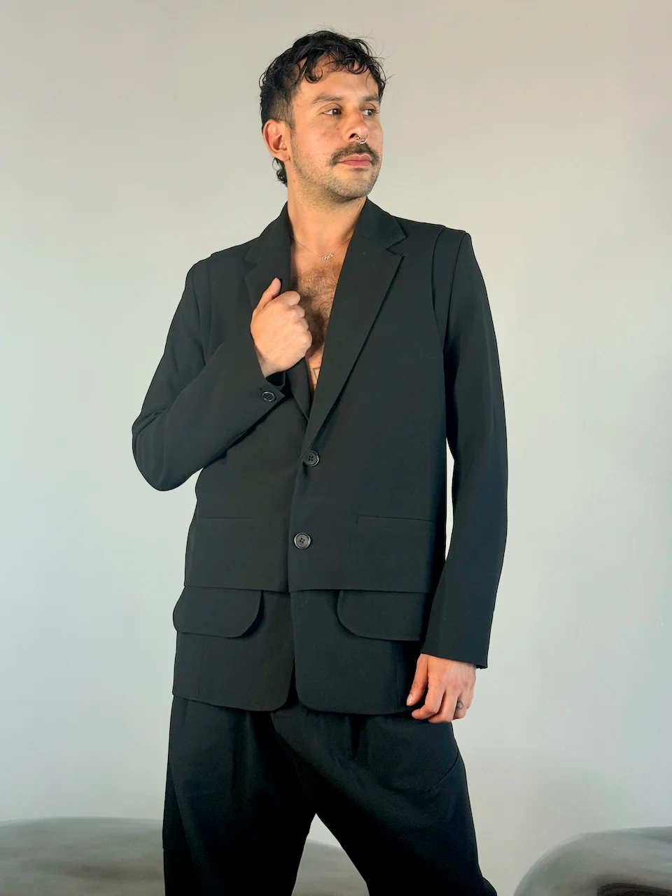 ANTS BLAZER BLACK by Henrik Vibskov - Image 13