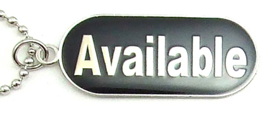 AVAILABLE ID TAG Necklace - Image 4