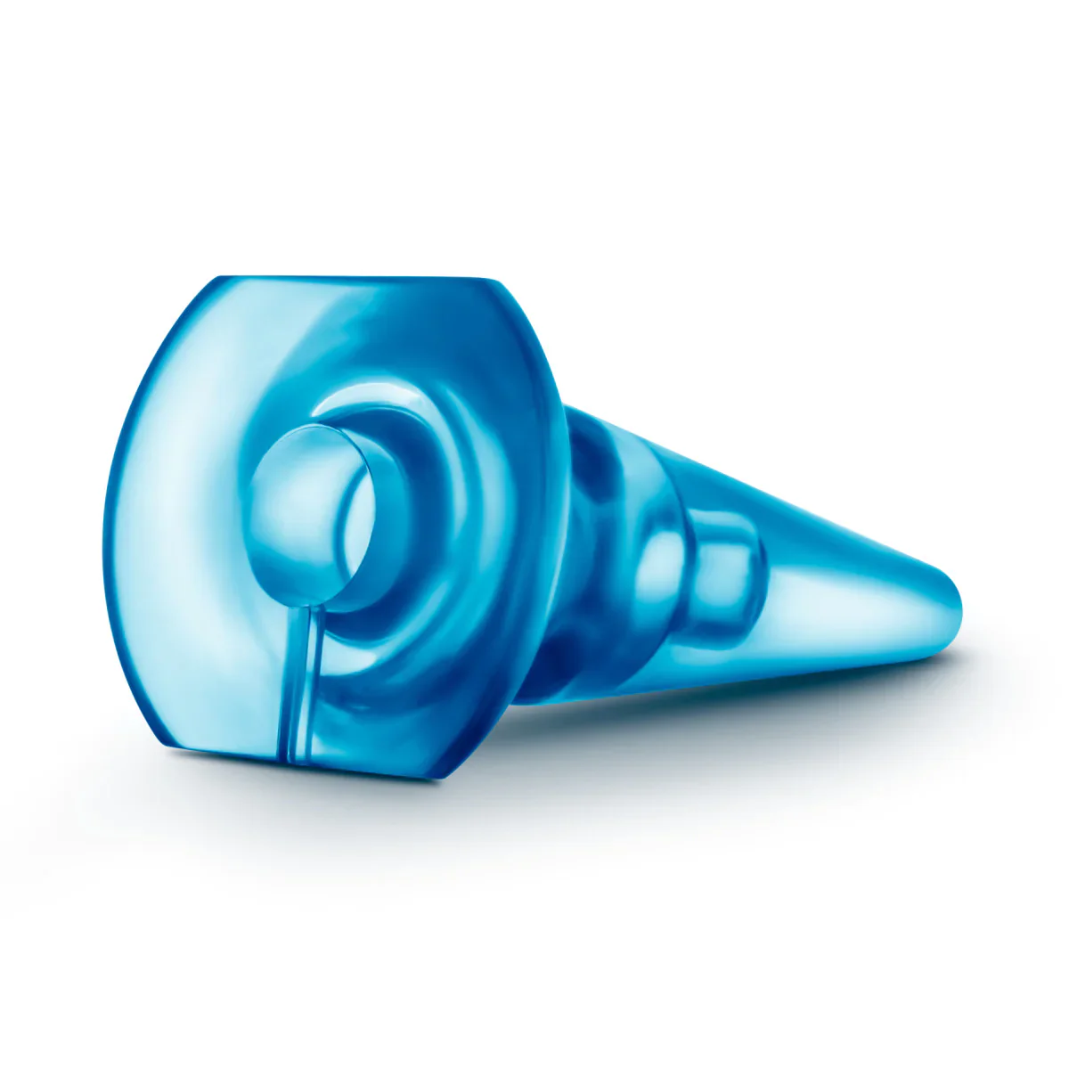 B Yours Basic Blue 4-Inch Anal Plug - Image 5