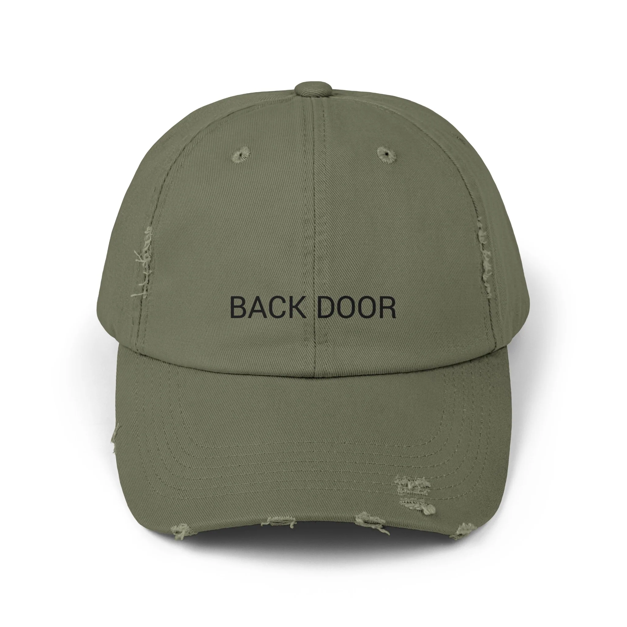 BACK DOOR Distressed Cap in 6 colors - Image 3