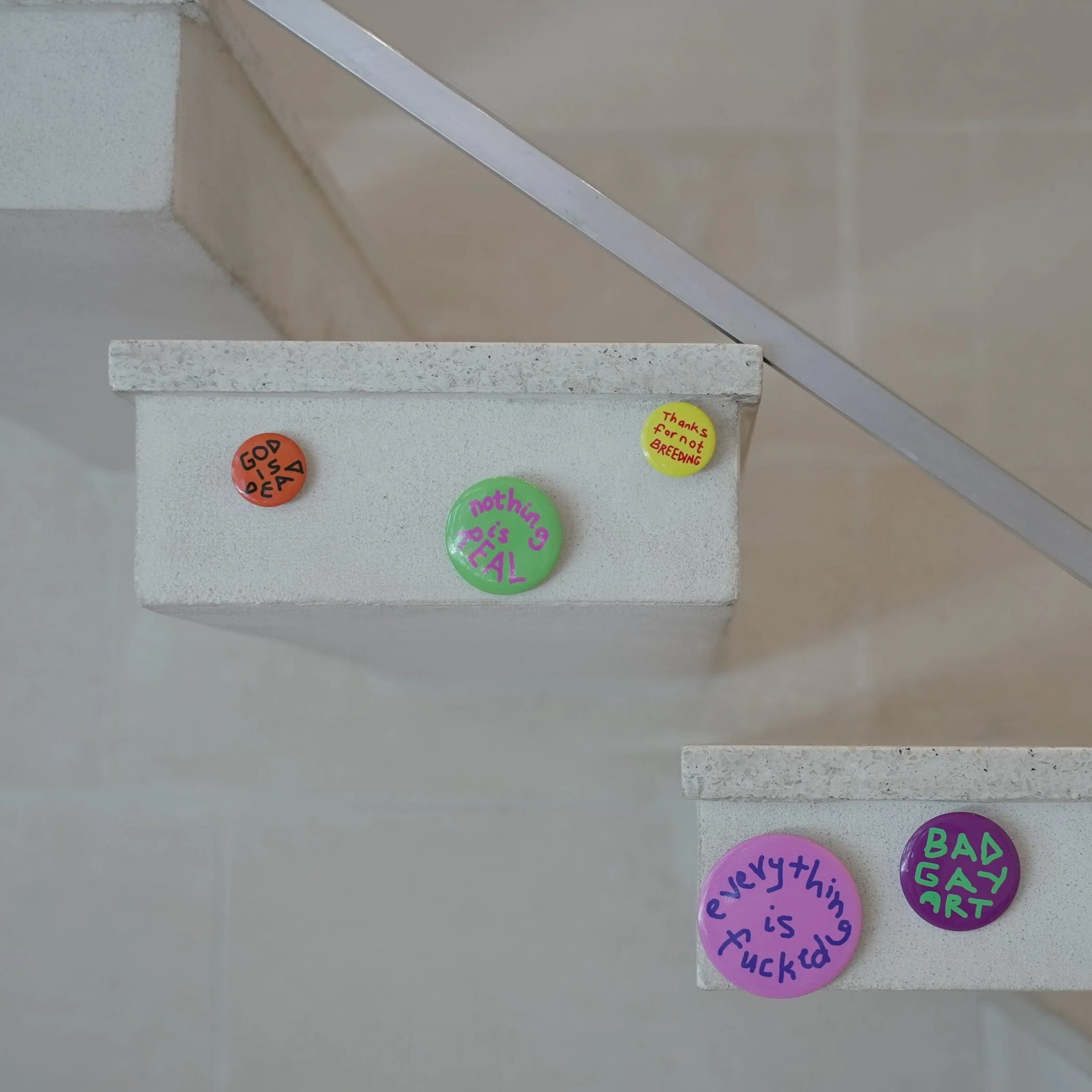Badge Set of 7 by Paul Yore x Third Drawer Down - Image 3
