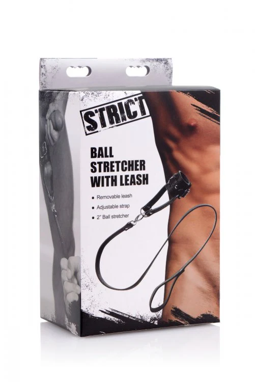 Ball Stretcher With Leash by Strict Leather - Image 3