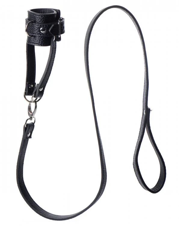 Ball Stretcher With Leash by Strict Leather - Image 4