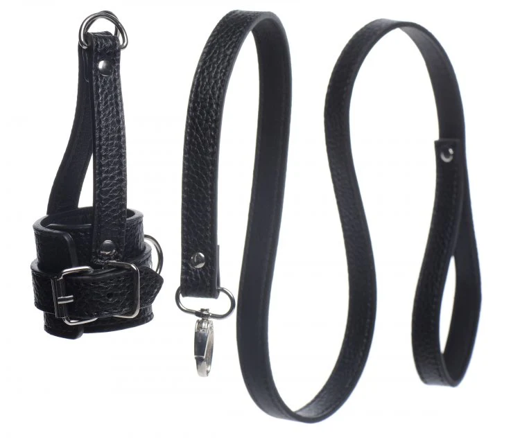 Ball Stretcher With Leash by Strict Leather - Image 5