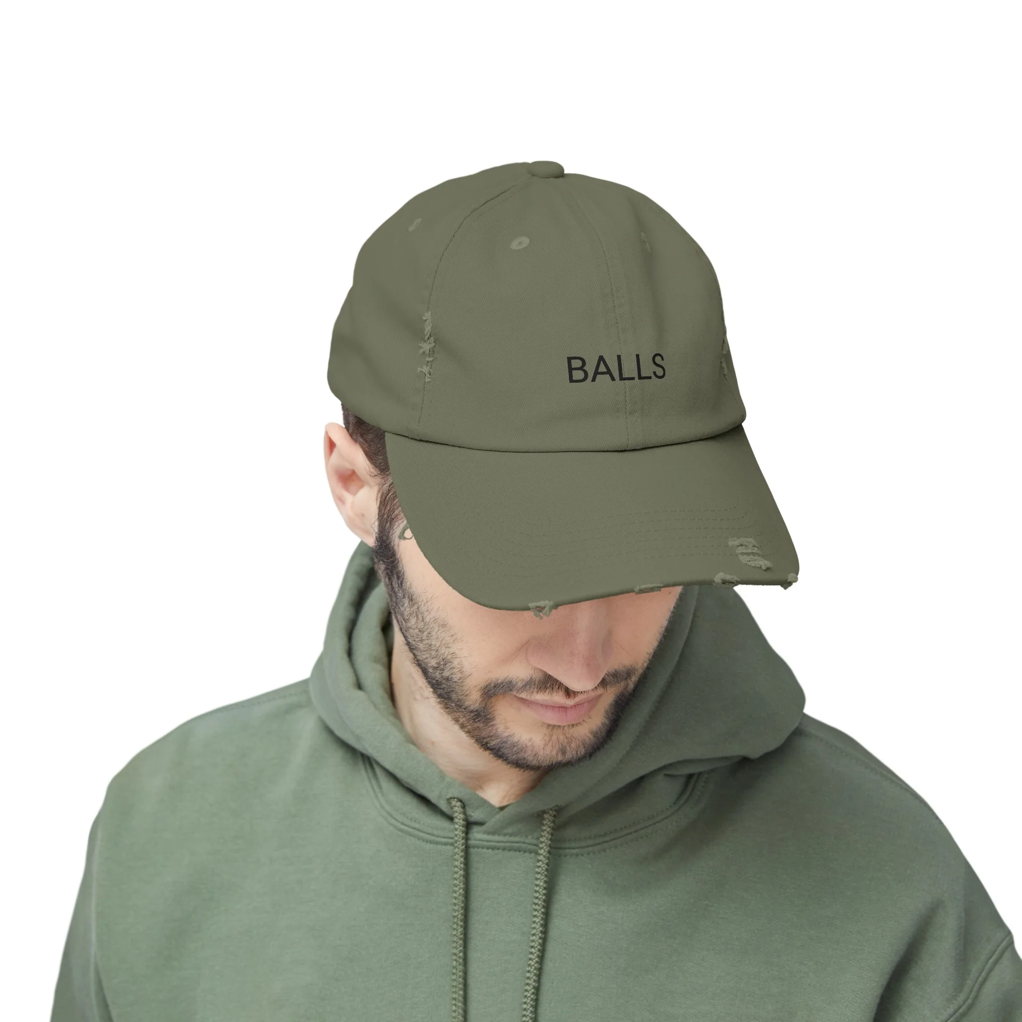 BALLS Distressed Cap in 6 colors - Image 20