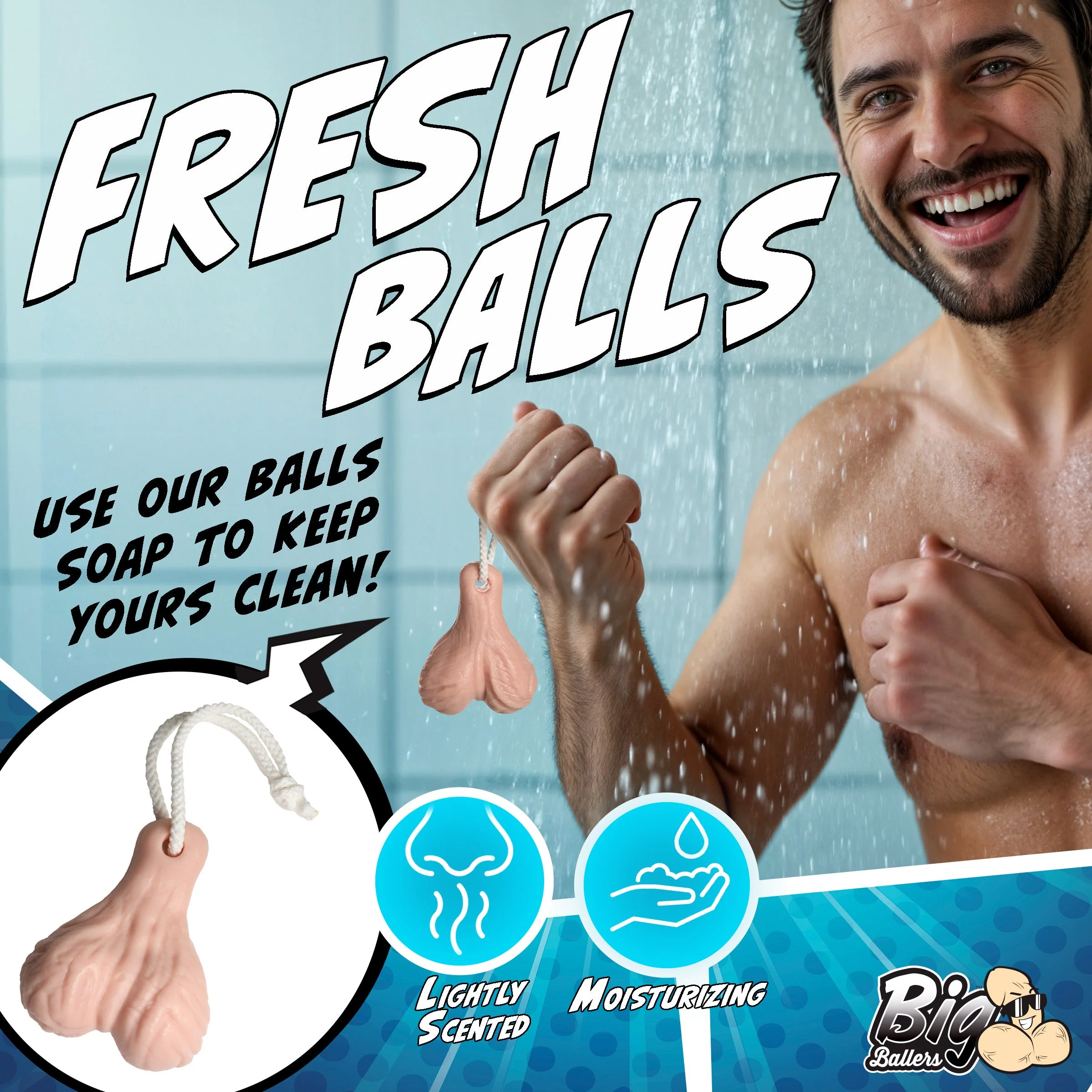 Balls Soap in 2 sizes by Big Ballers - Image 7