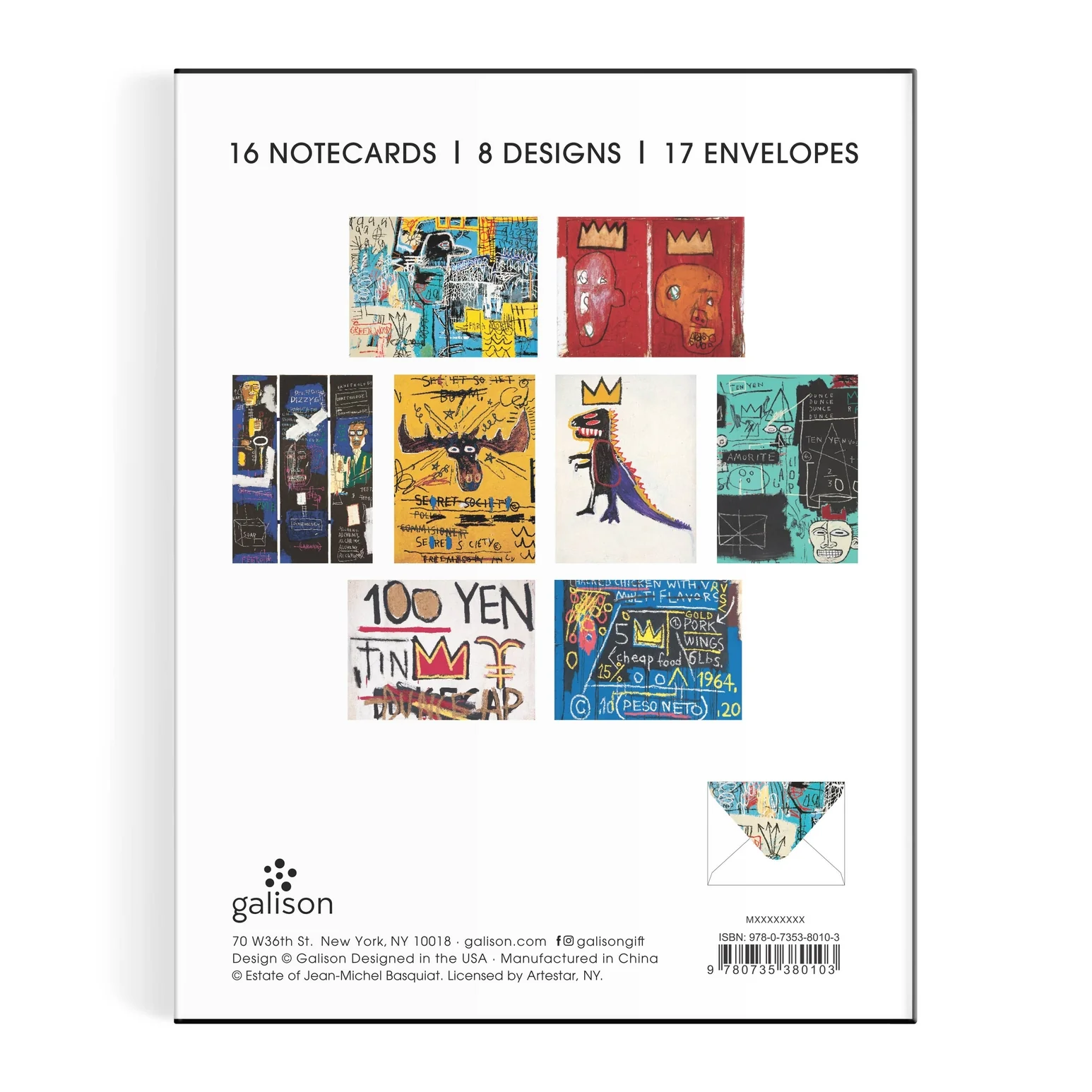 Basquiat Greeting Card Assortment - Image 3