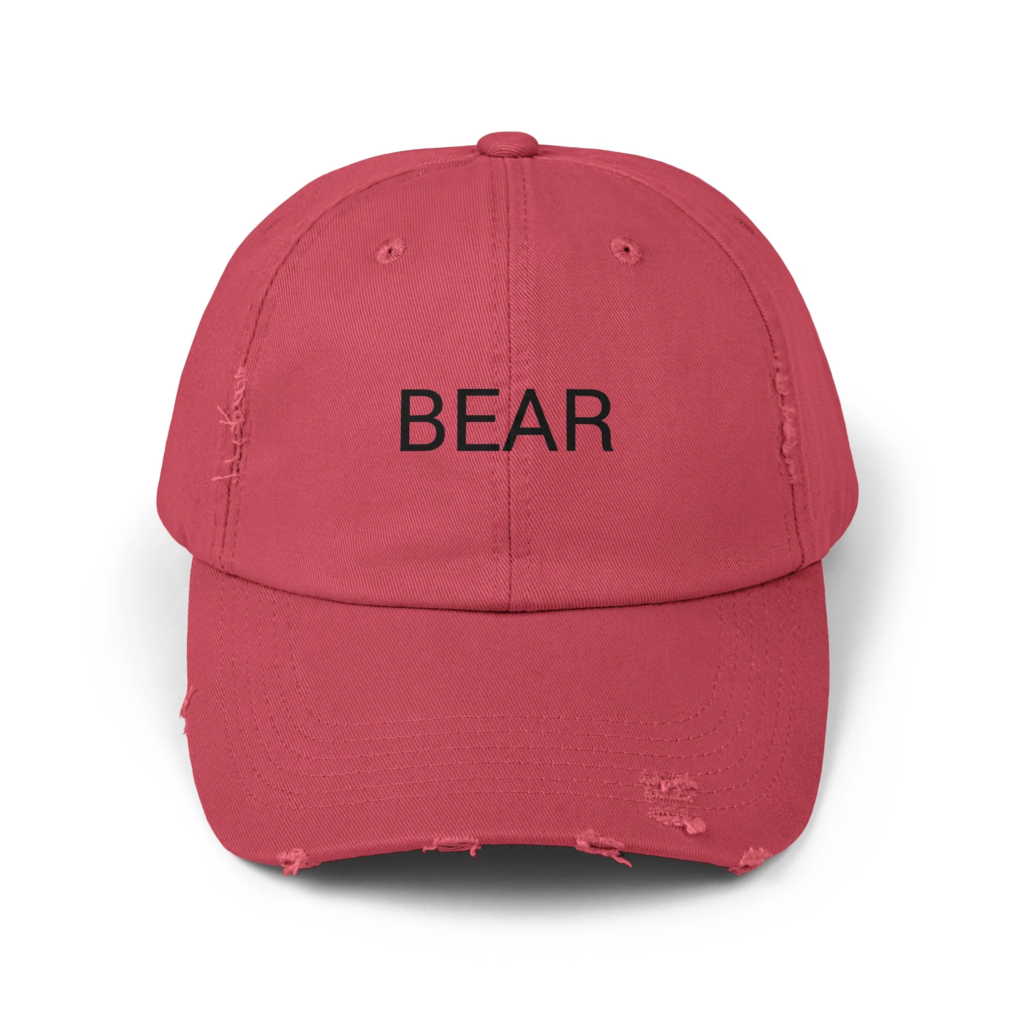BEAR Distressed Cap in 6 colors - Image 2