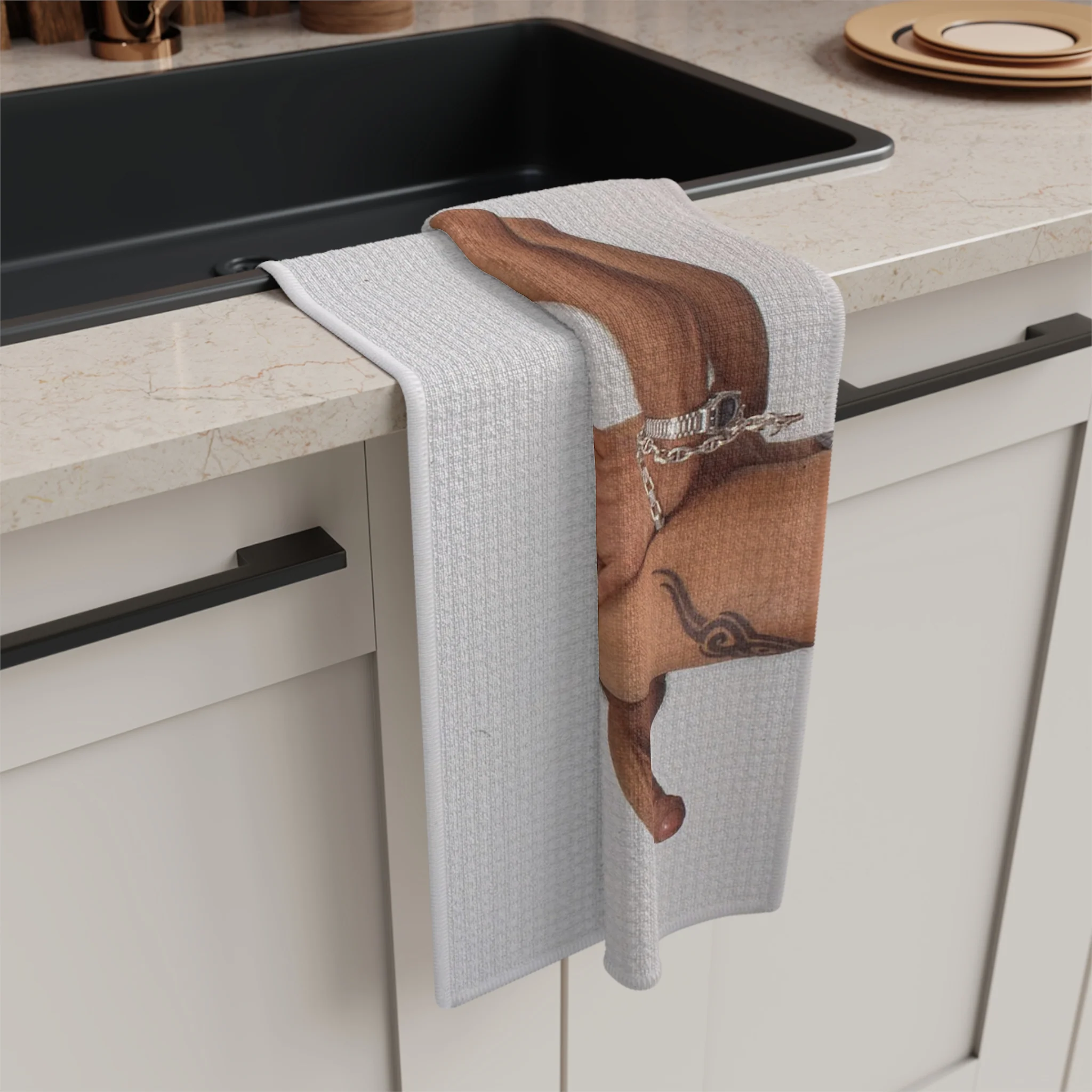 Bent Over Tea Towel by Chuck x CULTURREDIT - Image 5