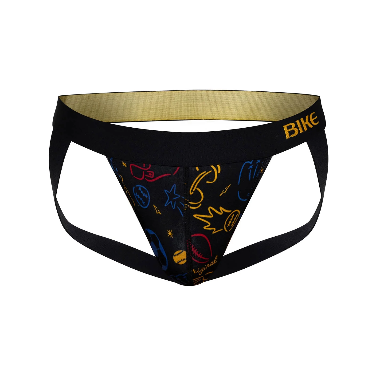 BIKE ATHLETIC Active Jockstrap - Sports Pattern - Image 2