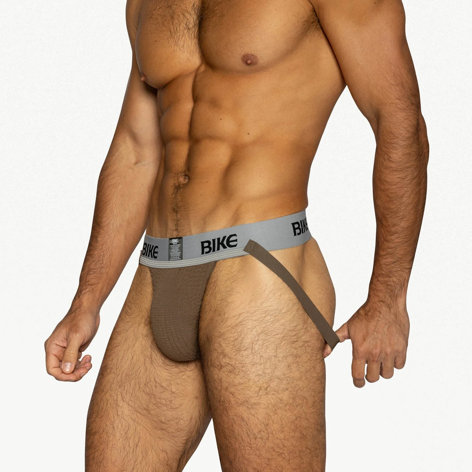 BIKE Classic Jockstrap - Brown - Image 5