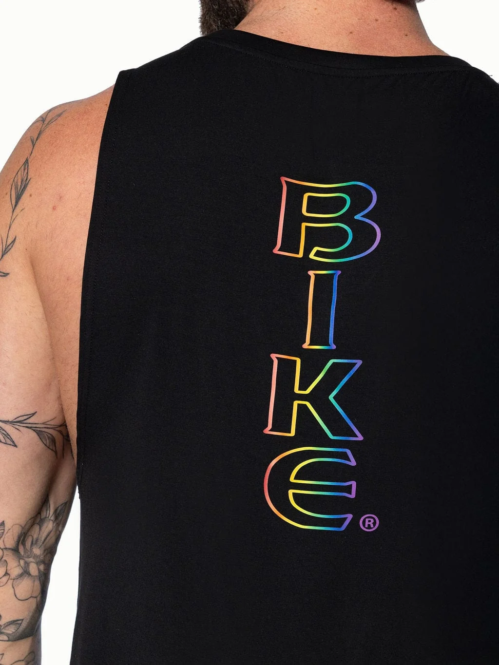 BIKE Crop Pride Tank - Black - Image 5