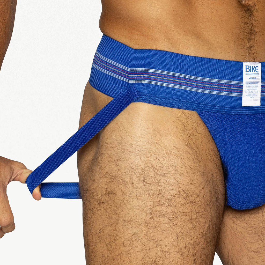 BIKE Original #10 Jockstrap in Royal Blue - Image 5
