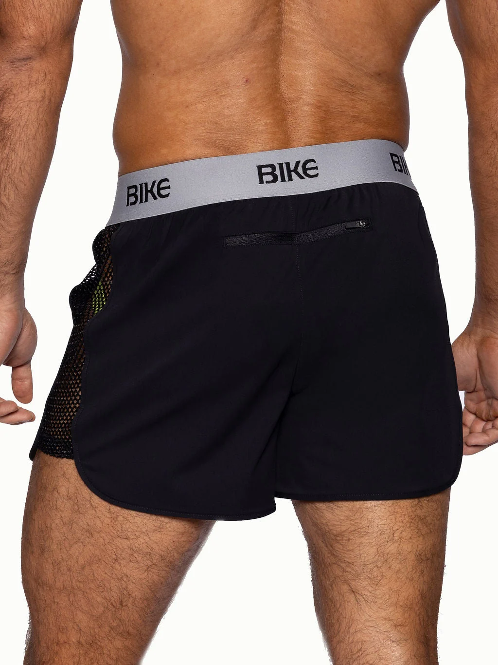 BIKE Peek-A-Boo Jock Short - Black - Image 6