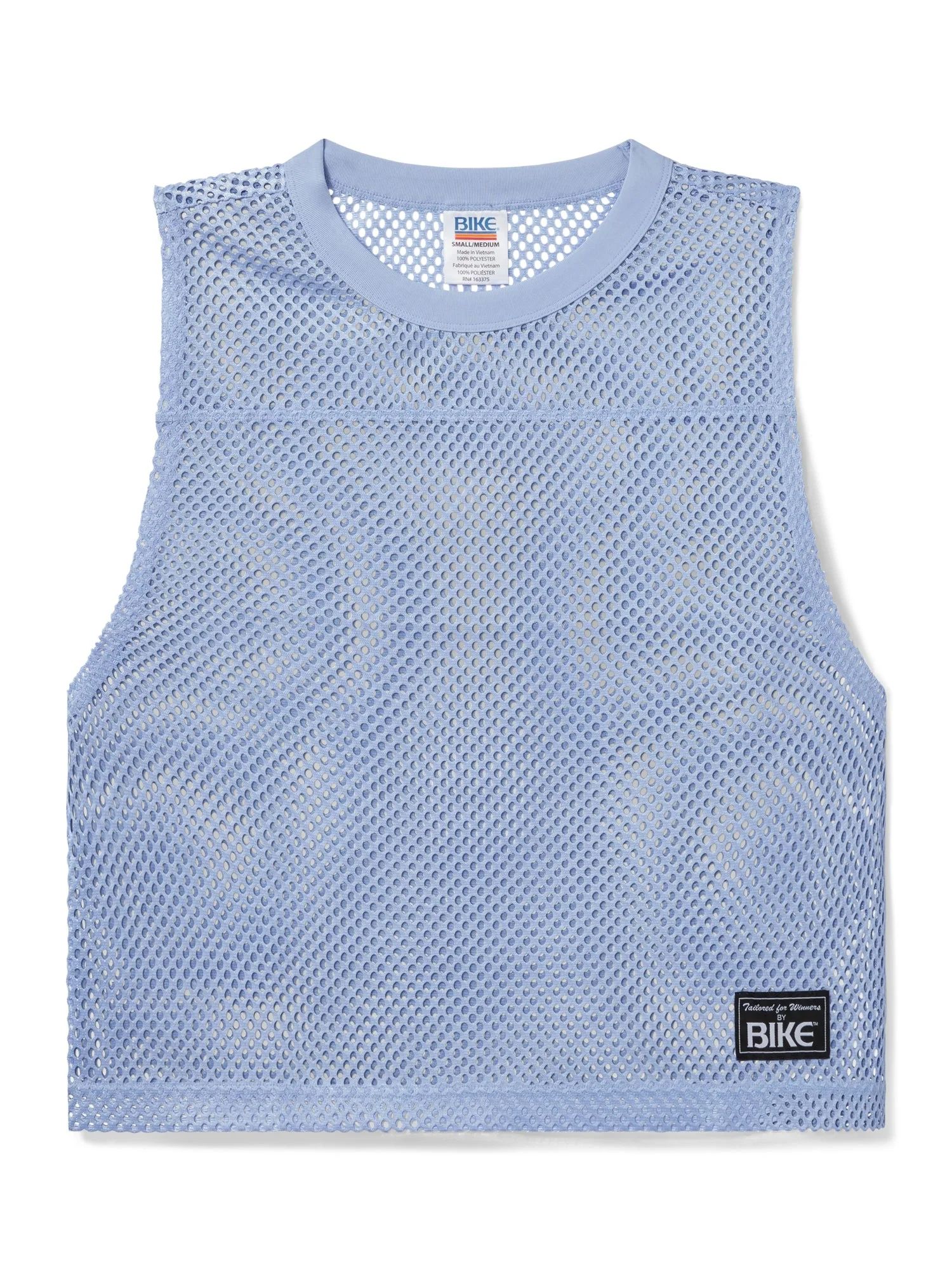 BIKE Short Sleeveless Practice Jersey - Ice Blue - Image 2