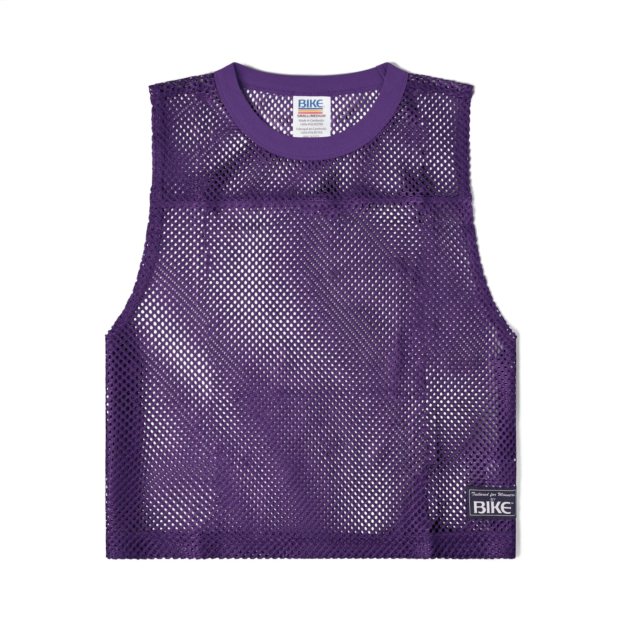BIKE Short Sleeveless Practice Jersey - Purple - Image 2
