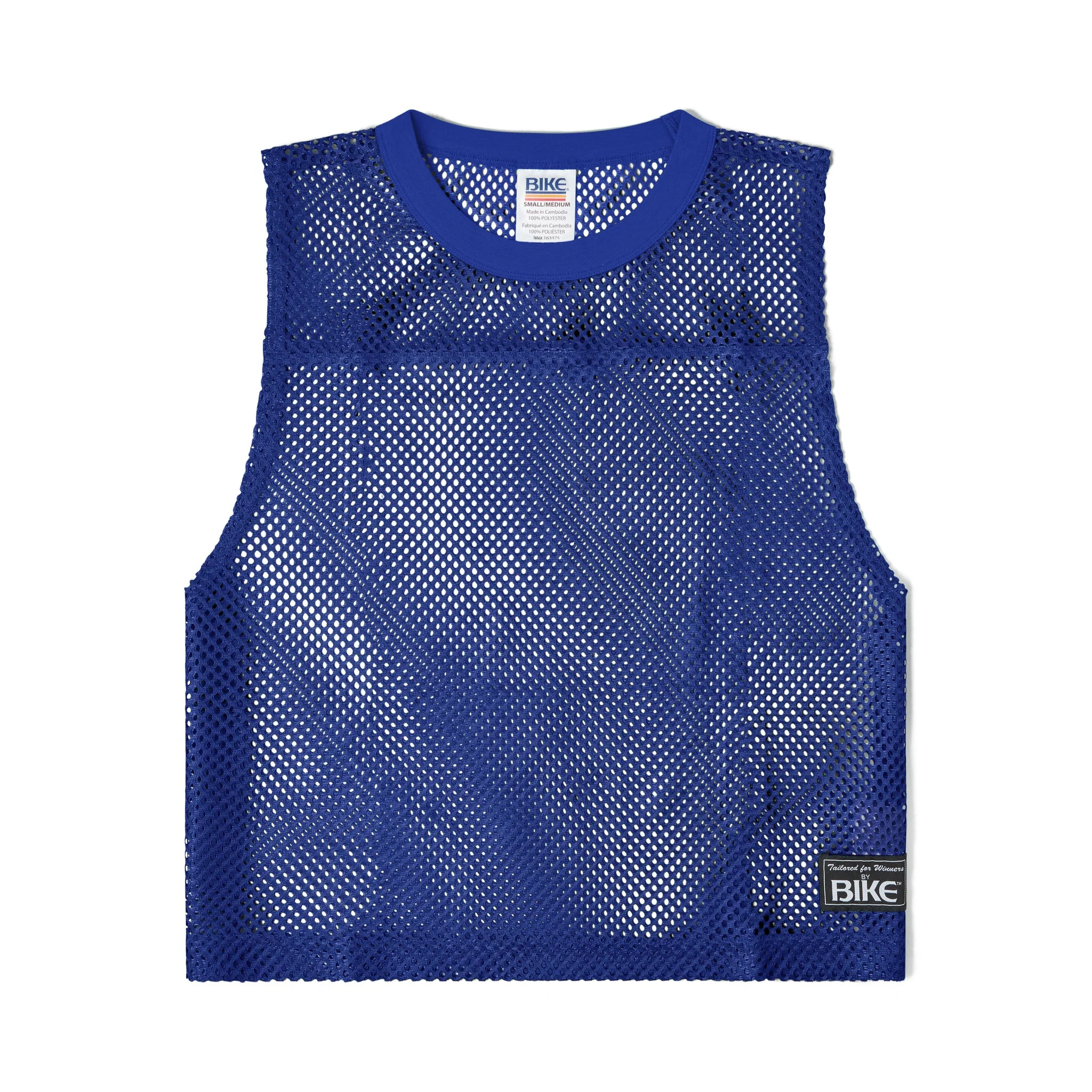 BIKE Short Sleeveless Practice Jersey - Royal - Image 2