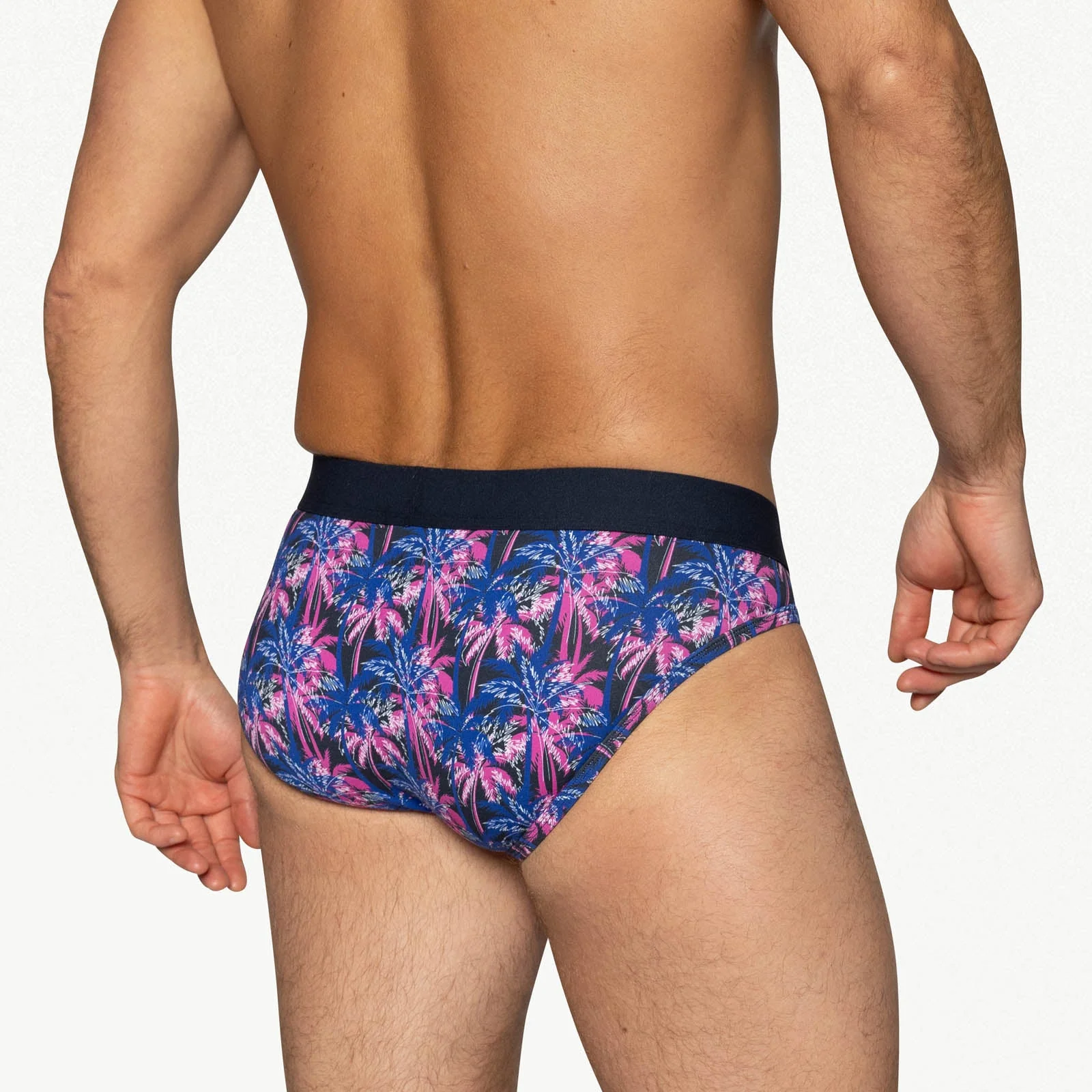 BIKE Stretch Cotton Brief - Palm Party - Image 4