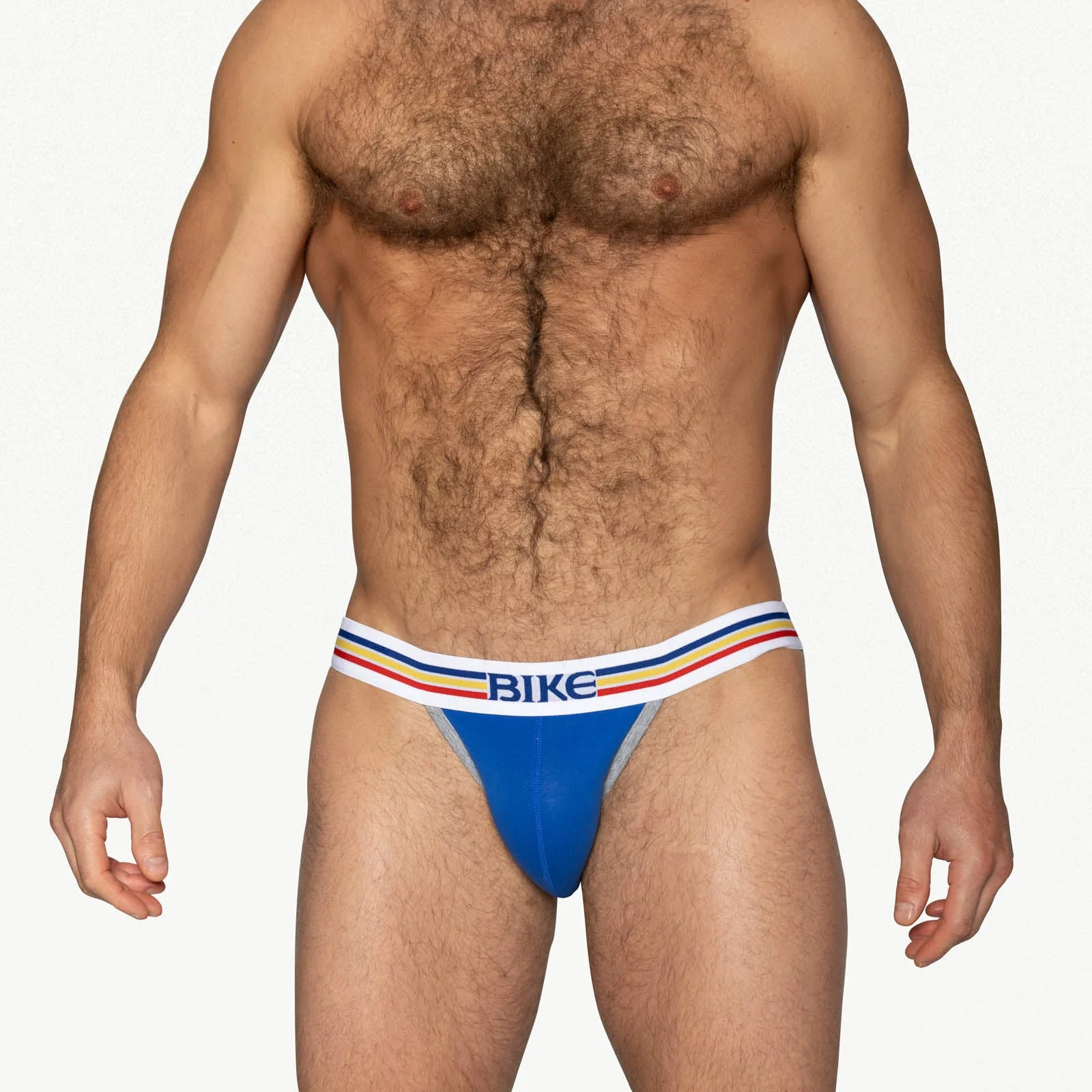 BIKE Stretch Cotton Jock Brief - Royal