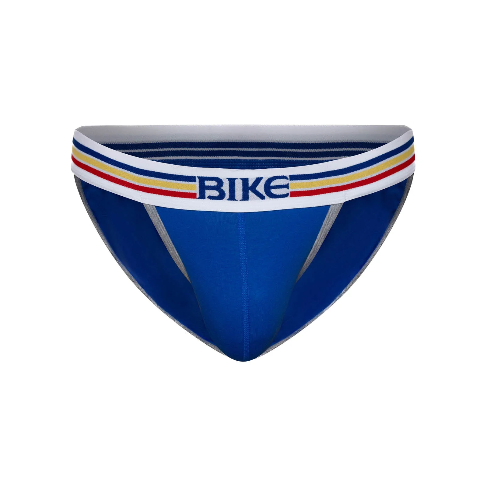 BIKE Stretch Cotton Jock Brief - Royal - Image 2